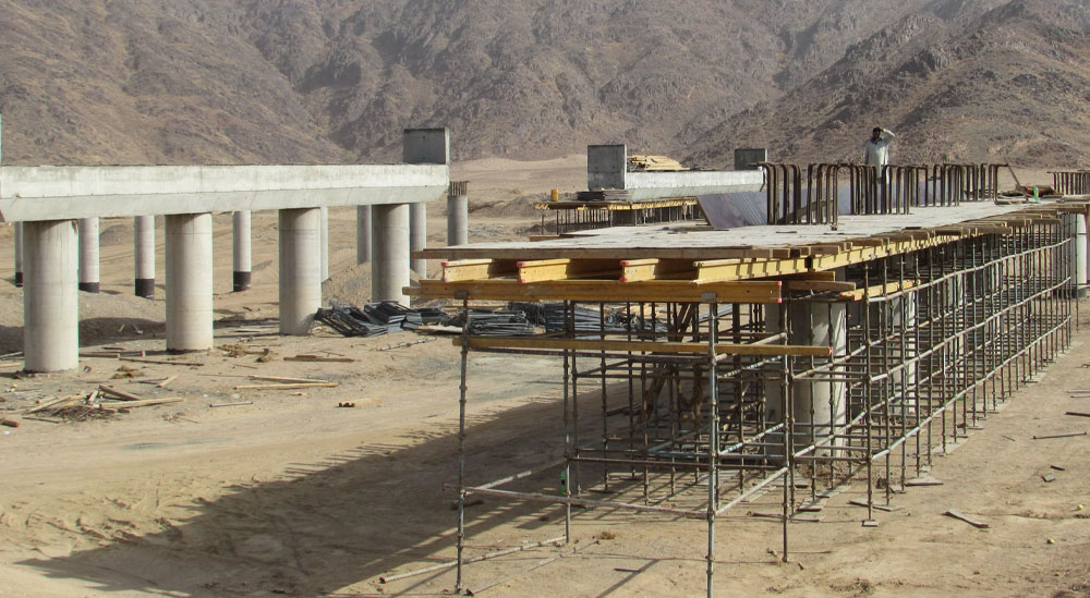 Al Mardoof earthworks machinery in Madinah