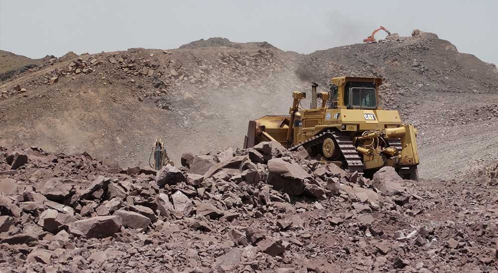 Al Mardoof earthworks machinery in Madinah