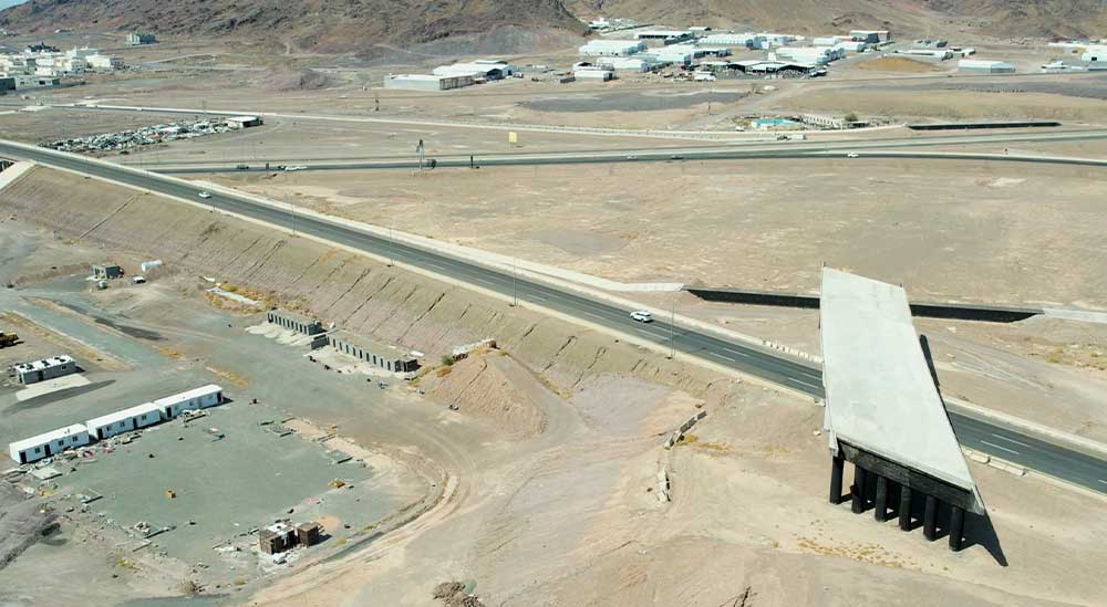 Al Mardoof earthworks machinery in Madinah