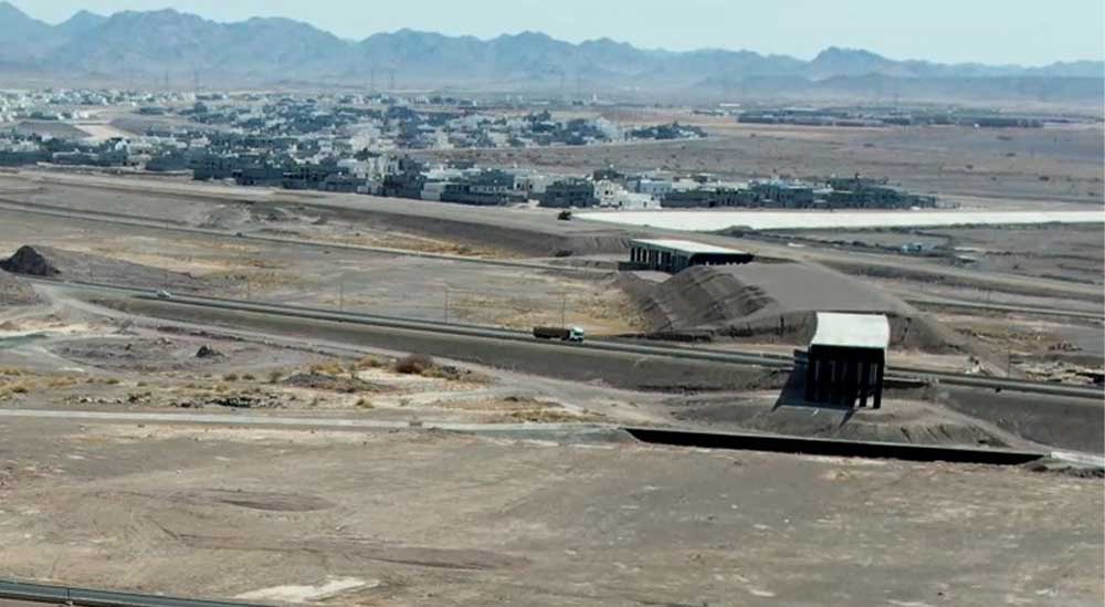Al Mardoof earthworks machinery in Madinah