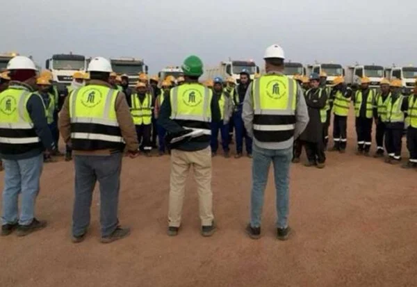 Al Mardoof earthworks machinery in Madinah